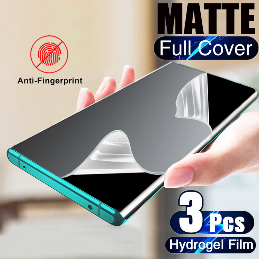 Realme Gt 6 - 3個マットハイドロゲルフィルムのrealme 8 7プロ8i 7i 6i gtネオ3