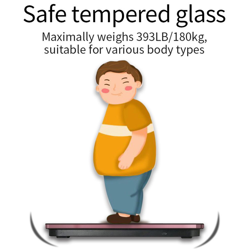 デジタル体重計スマートワイヤレス脂肪計浴室体重計スマートフォ - Body Fat Scale Smart のレビューと価格