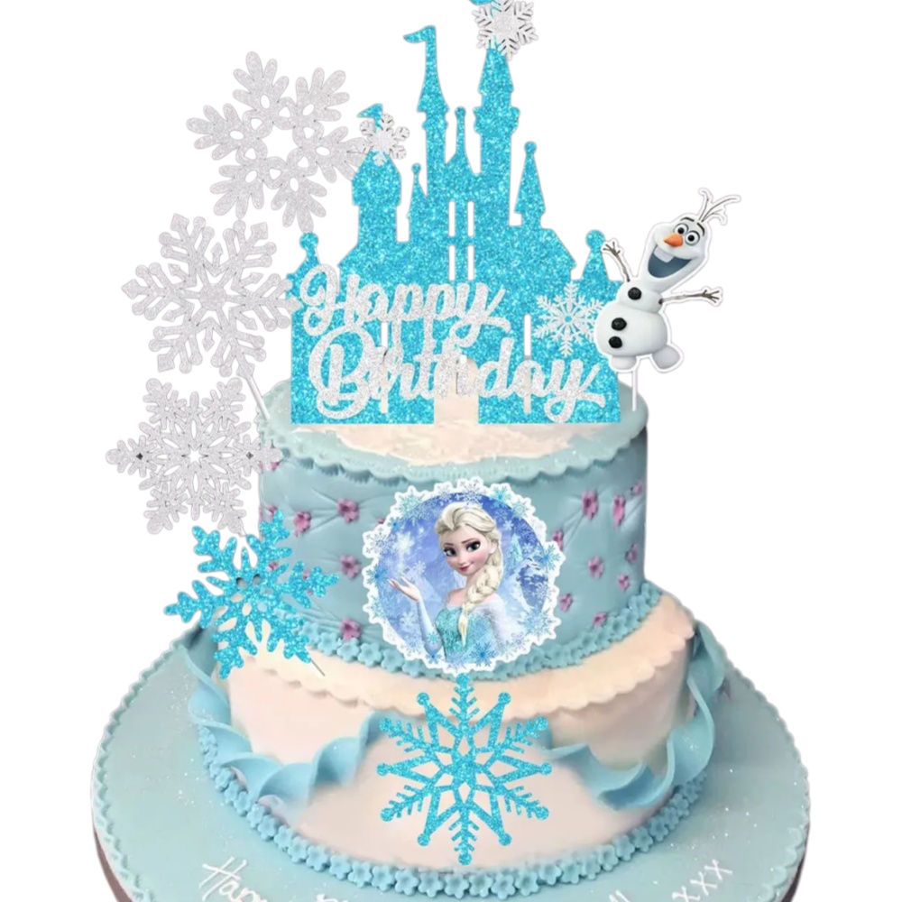 2026年版 8個入り フローズン ケーキトッパーセット テ - Elsa Gadget のレビューと価格