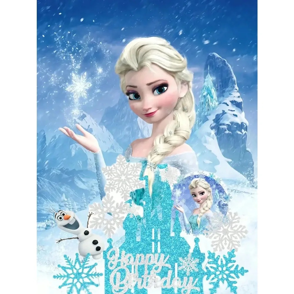2026年版 8個入り フローズン ケーキトッパーセット テ - Elsa Gadget のレビューと価格