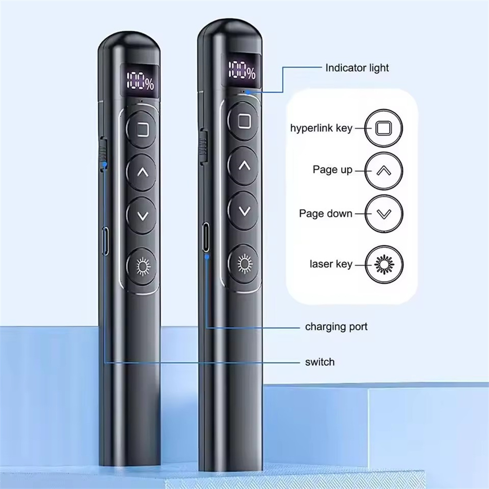 Powerpoint ペン ワイヤレス プレゼンテーション  - Laser Pointer Presenter のレビューと価格