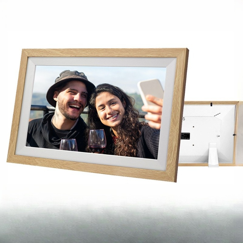15インチWiFiフォトフレーム Frameo デジタルフォ - Digital Photo Frame Wifi のレビューと価格