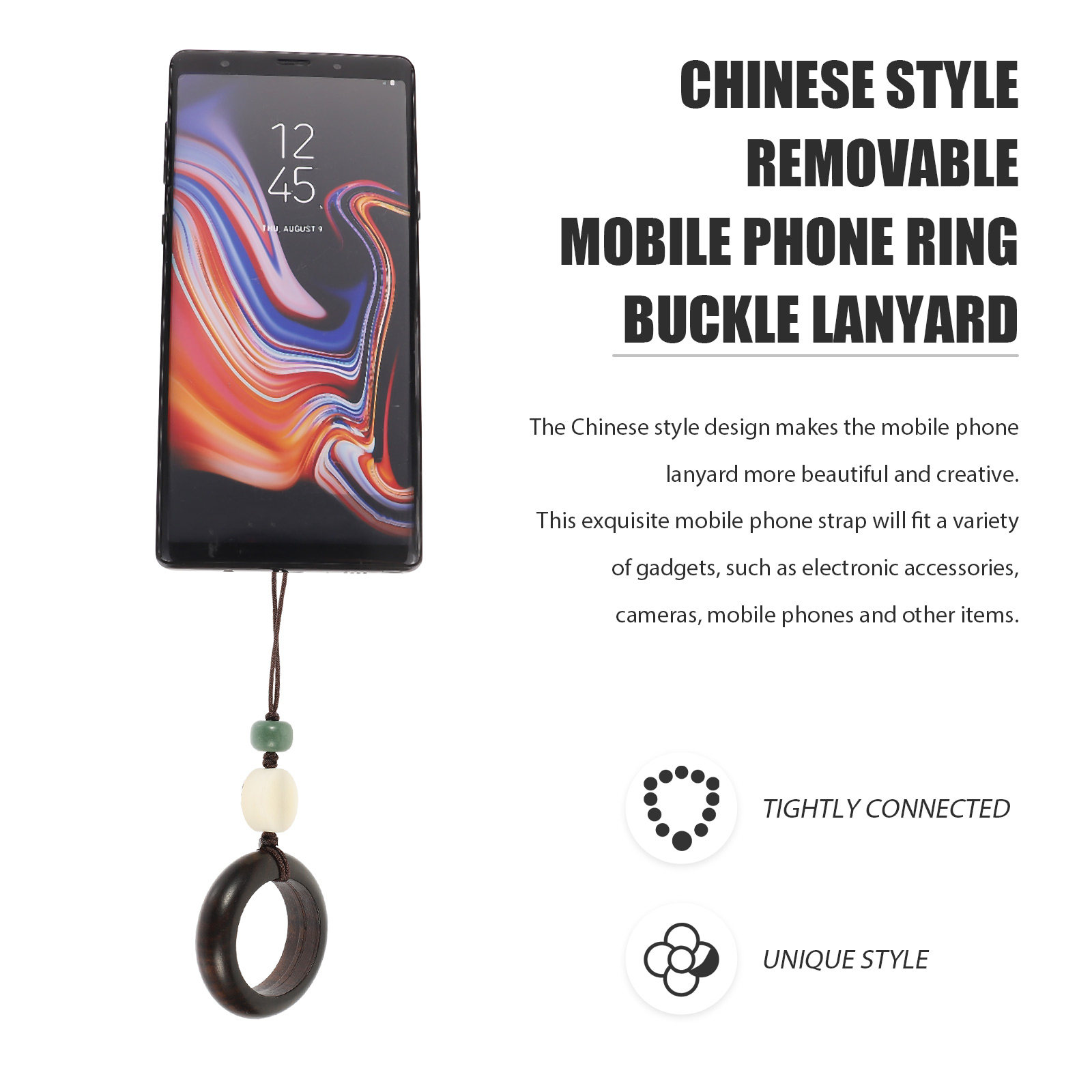 精巧な木製携帯ストラップ、中国製スマホストラップ、スマートフ - Electronics And Gadgets With A のレビューと価格