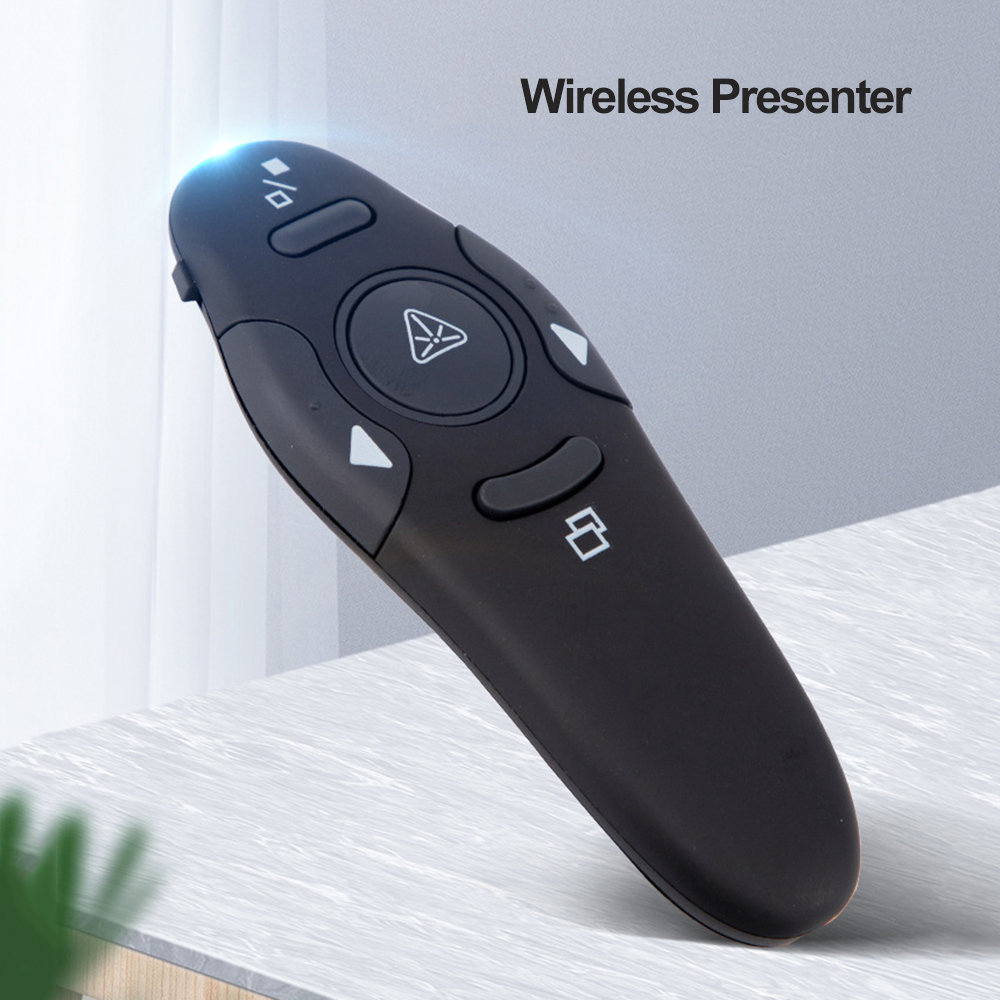 2.4GHz ワイヤレス USB パワーポイント プレゼンテ - Laser Pointer Presenter のレビューと価格