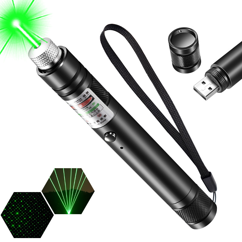 USB充電式ミニレーザーポインター（猫用） – 明るい赤と緑 - Laser Pointer Presenter のレビューと価格
