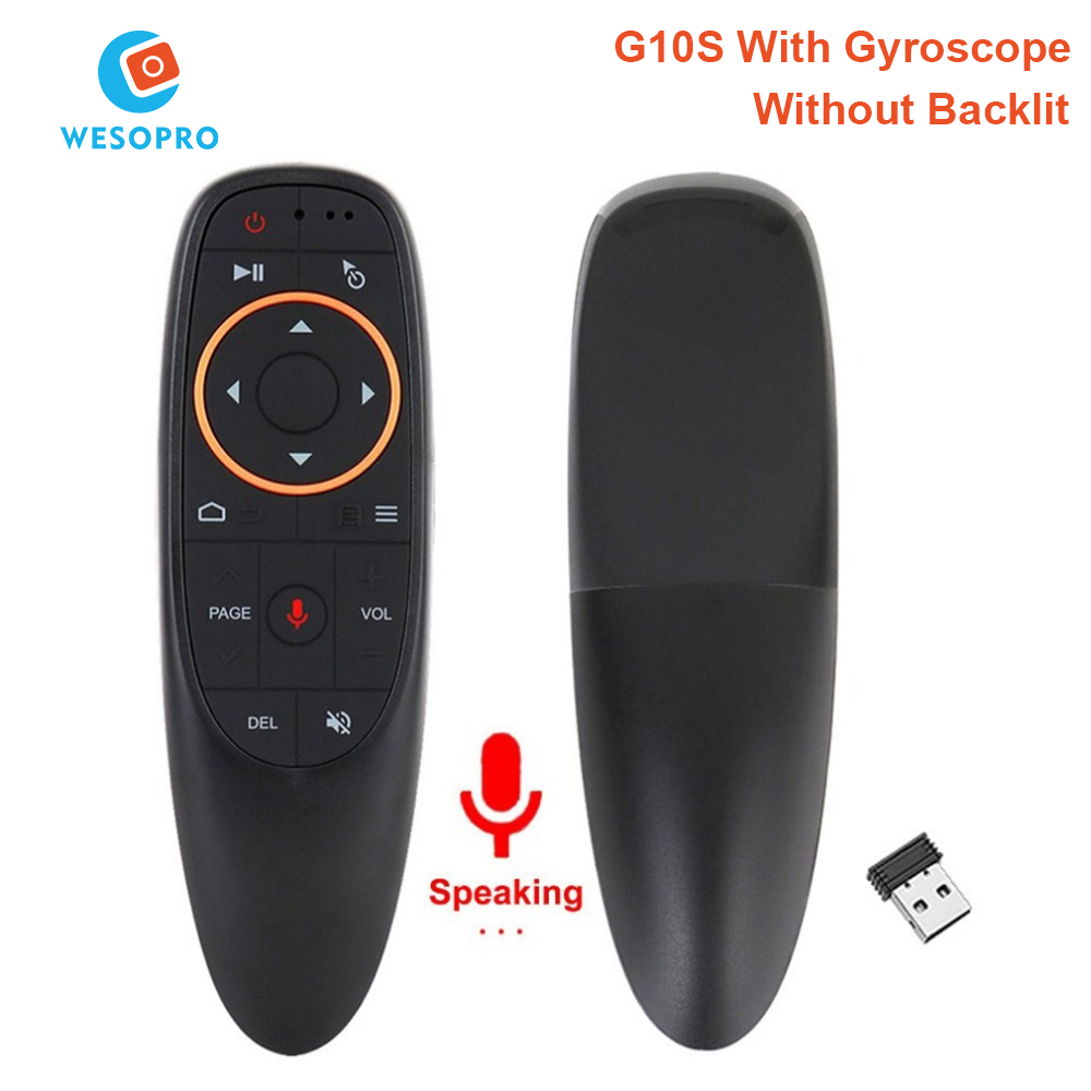 G10Sエアマウス音声リモコン2.4Gワイヤレスジャイロスコ - Laser Pointer Presenter のレビューと価格