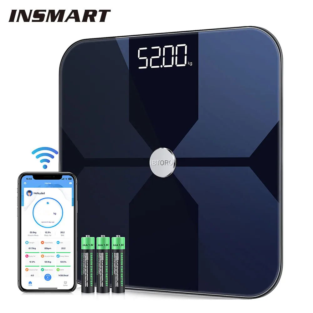 体脂肪計 Wifi ホーム精密インテリジェント電子脂肪測定  - Body Fat Scale Smart のレビューと価格