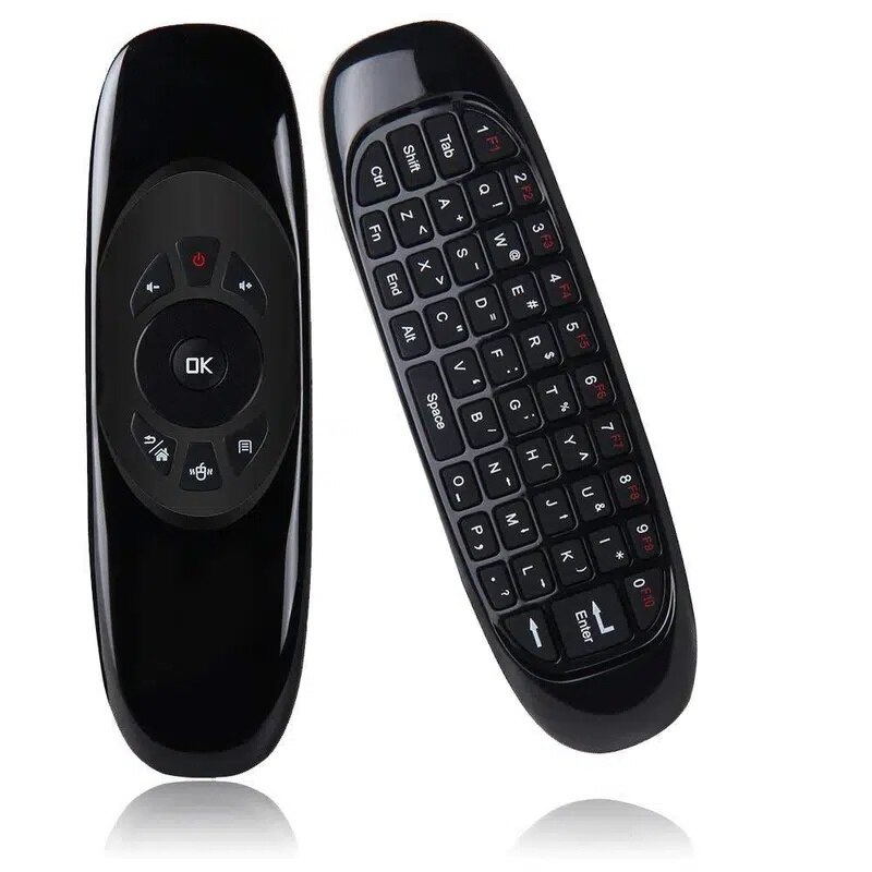 C120空気マウスミニキーボードマウス体性感覚ジャイロスコー - Laser Pointer Presenter のレビューと価格